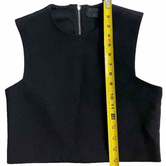 Blaque Label Women’s Crop Top Zip Back Small Sleeveless - Picture 8 of 10